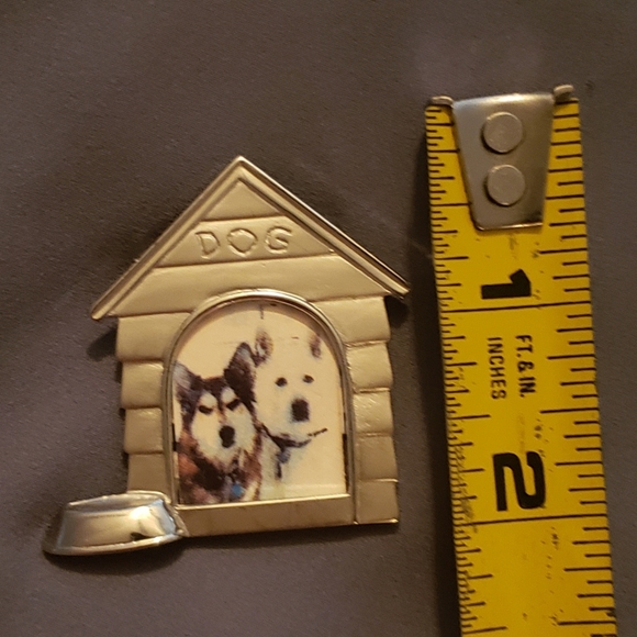 Silver Dog House pin ( put your own Picture in) - Picture 5 of 8
